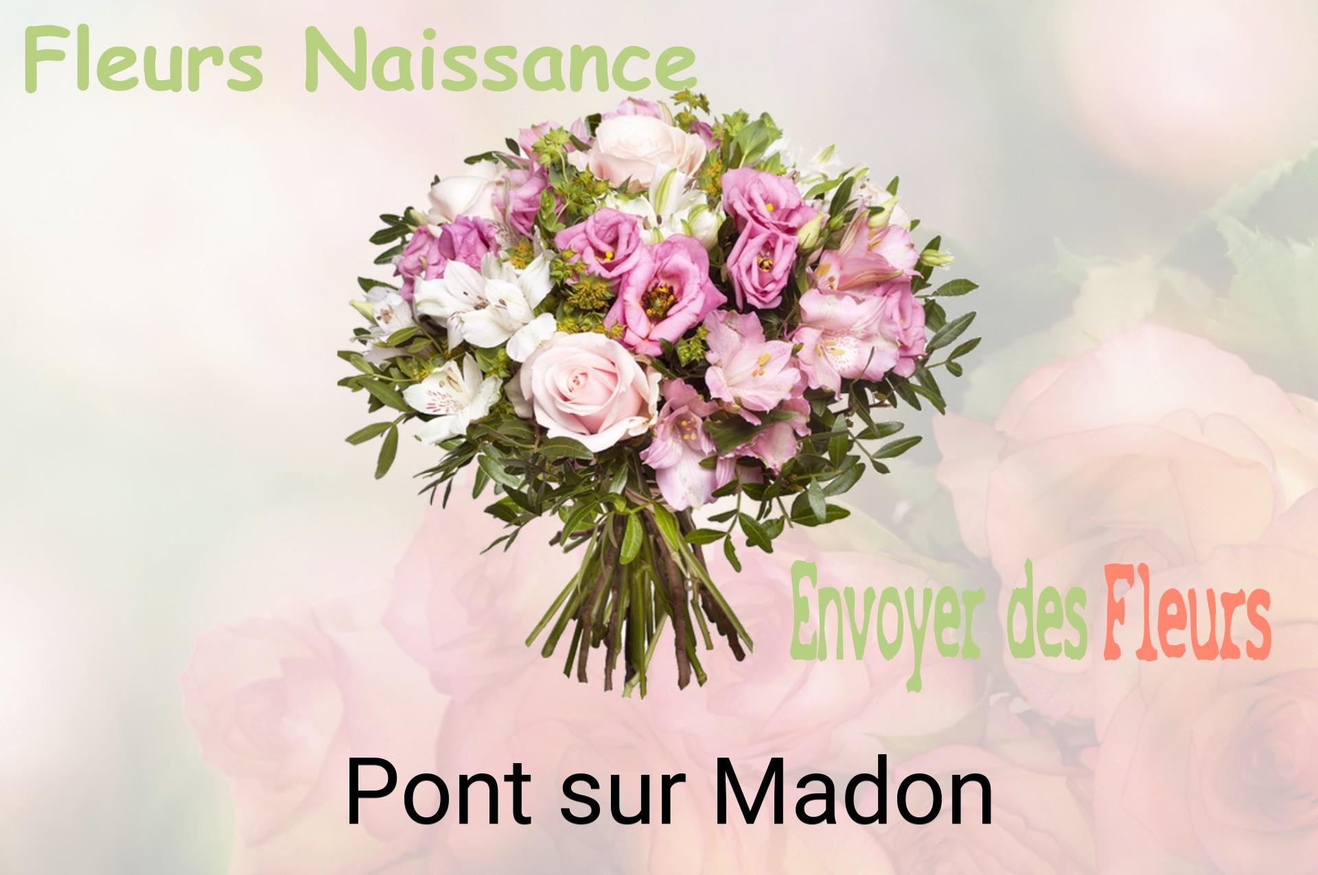 Bouquet de fleurs de naissance livré à Pont-sur-Madon