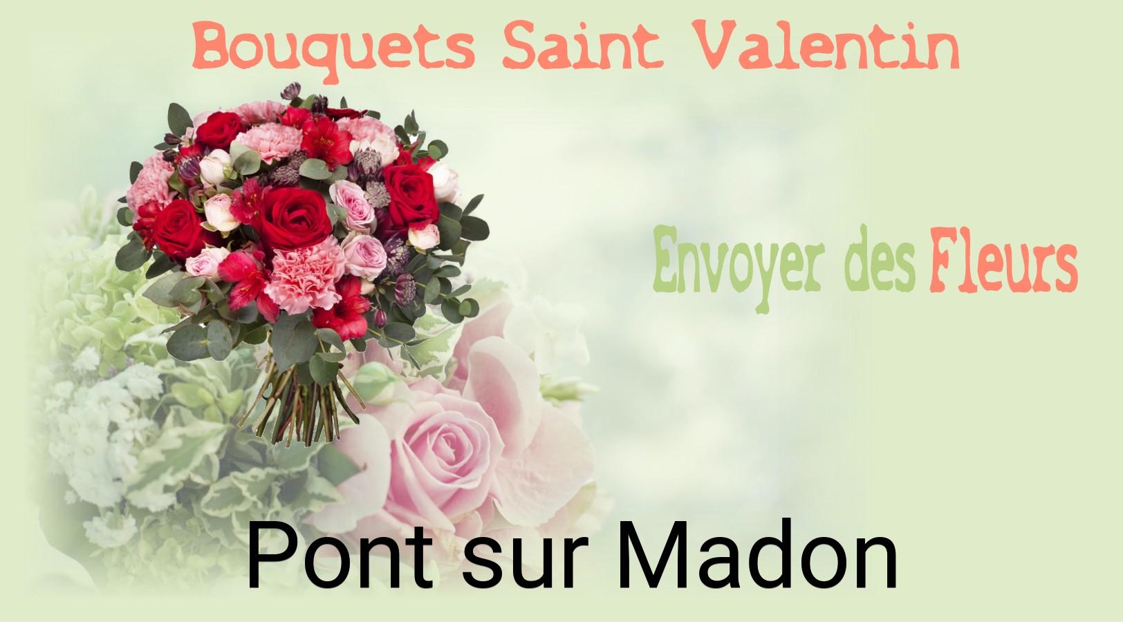 Roses de Saint-Valentin livrées à Pont-sur-Madon
